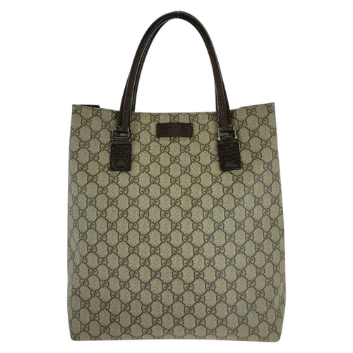 Gucci GG Supreme Canvas/Leather 2way Tote Bag 131220