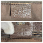 Gucci GG Supreme Canvas/Leather 2way Tote Bag 131220