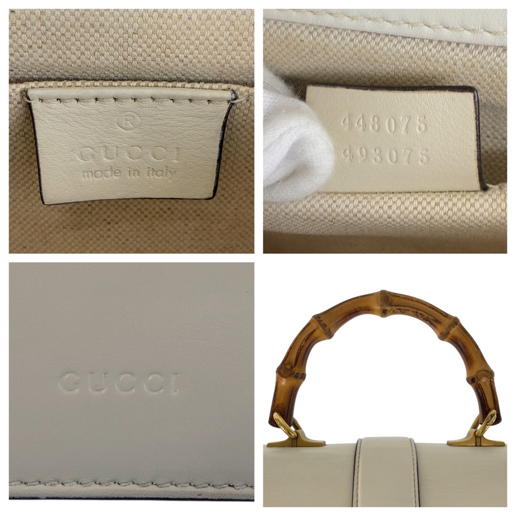 Gucci Leather Dionysus Bamboo 2way Bag 448075