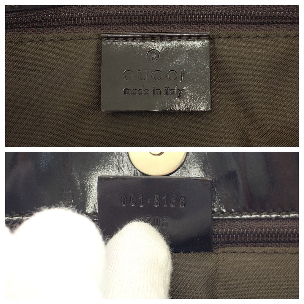 Gucci Nylon Shoulder Bag 0013166