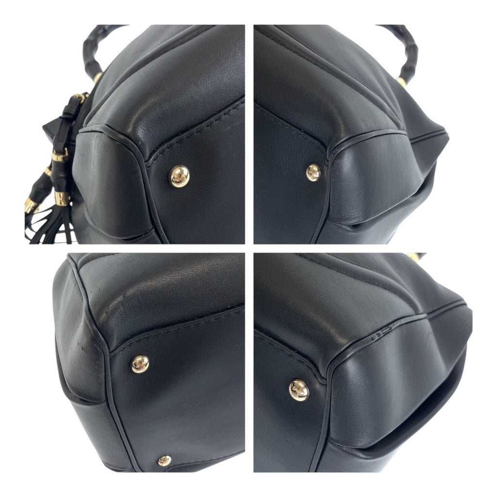 Gucci Bamboo Leather Handbag