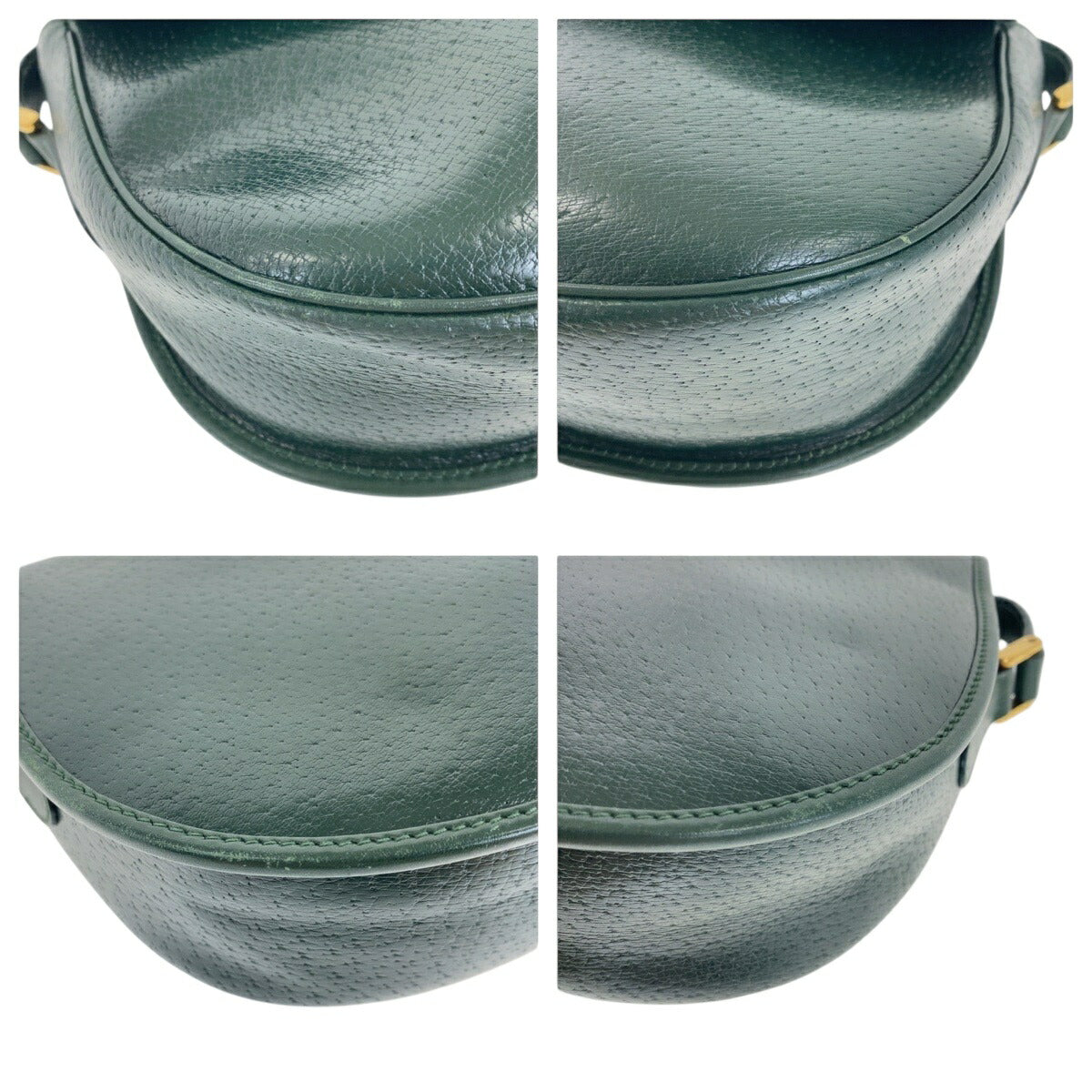 Gucci Old Gucci Leather Shoulder Bag