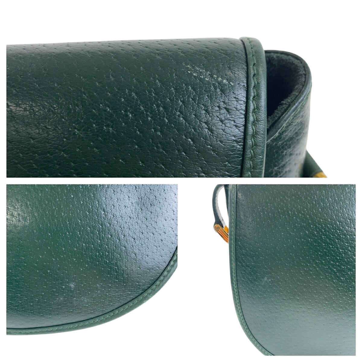 Gucci Old Gucci Leather Shoulder Bag