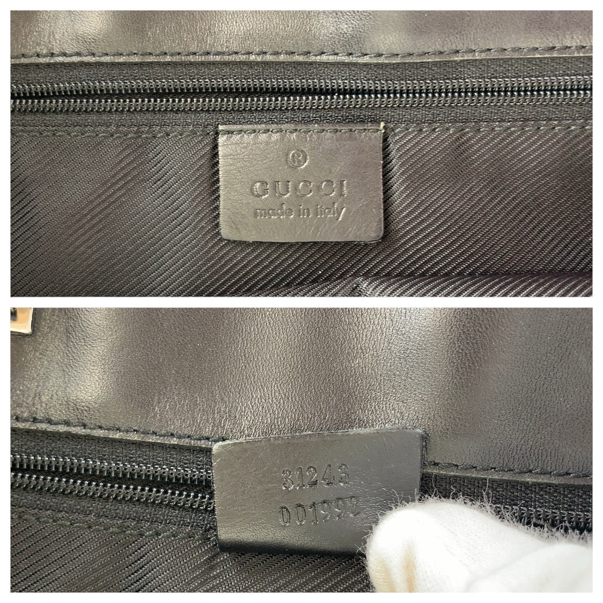 Gucci GG Canvas Leather 2way Bag
