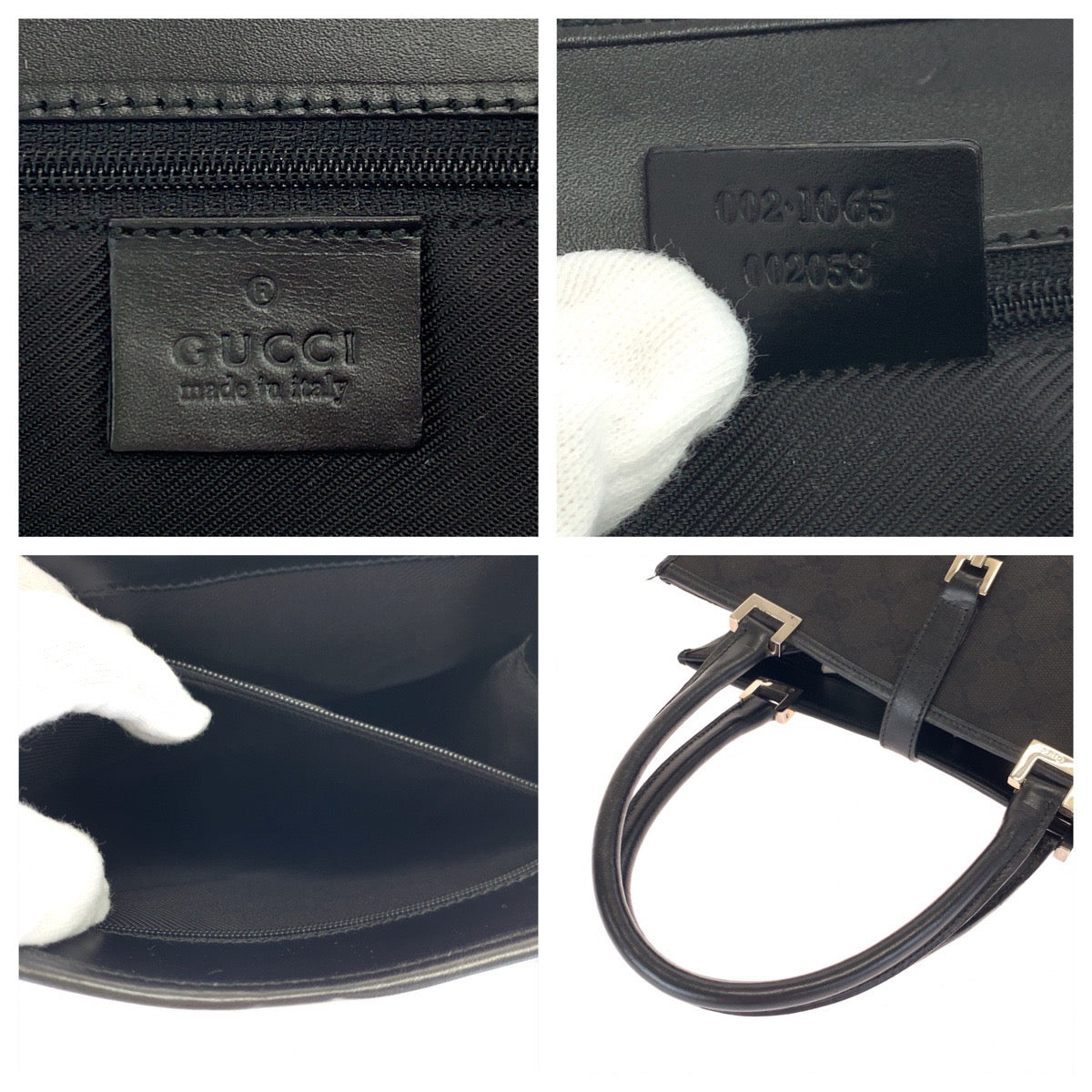Gucci Jackie GG Canvas Tote Bag