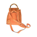 Gucci Bamboo Suede Backpack