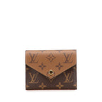 Louis Vuitton Portefeuille Victorine Monogram Trifold Wallet