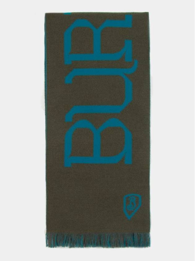 Burberry Logo Wool Scarf Snug