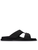 Aqua Grained Calfskin Sandal Black Dior