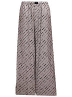 Balenciaga Balenciaga Logo Print Wide-Leg Pants, Brand Size 38 (US Size 8)