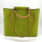 Hermes Green Canvas Cabag Elan PM Bag