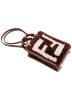 Fendi Sunshine Shopper Small Cross Bag Brown