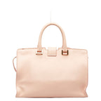 Saint Laurent Cabas Tote in Calf Leather Pink 331210