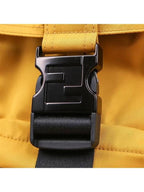Fendi Mini Econyl Cross Backpack Yellow