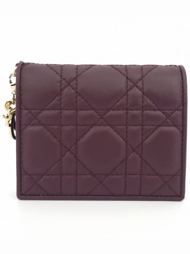 Flap card wallet Dior