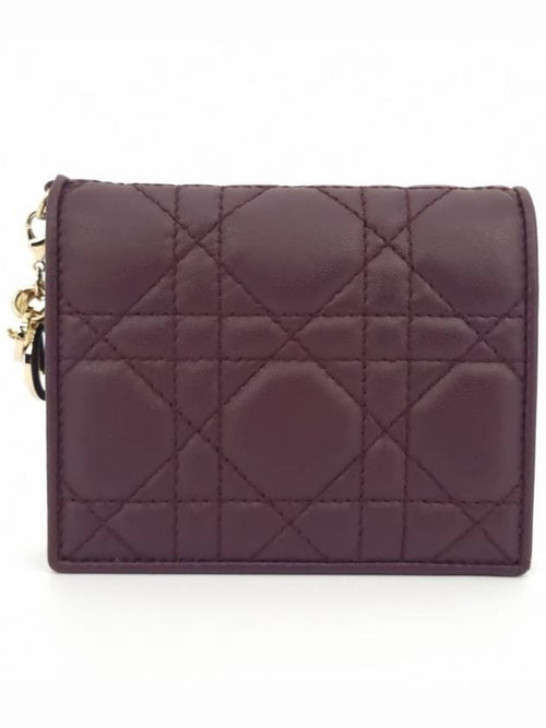 Flap card wallet Dior