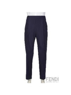 Fendi Wool Trousers Slacks Blue