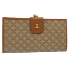 CELINE Macadam Canvas Long Wallet Beige  51307