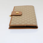 CELINE Macadam Canvas Long Wallet Beige  51307