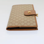 CELINE Macadam Canvas Long Wallet Beige  51307