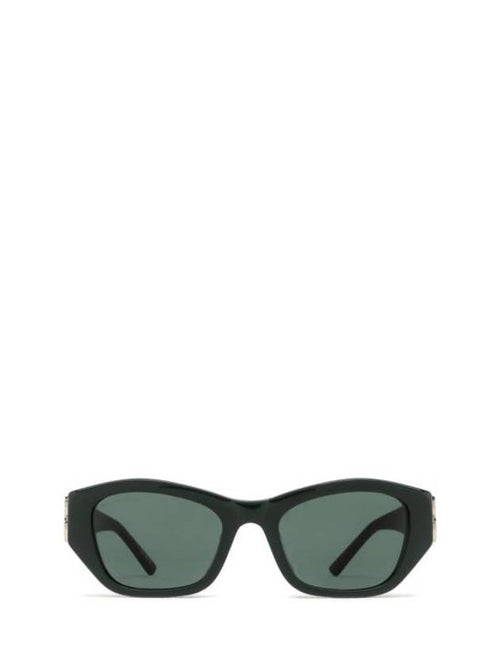 Balenciaga Sunglasses BB0311SK 004 SHINY SOLID DARK GREEN