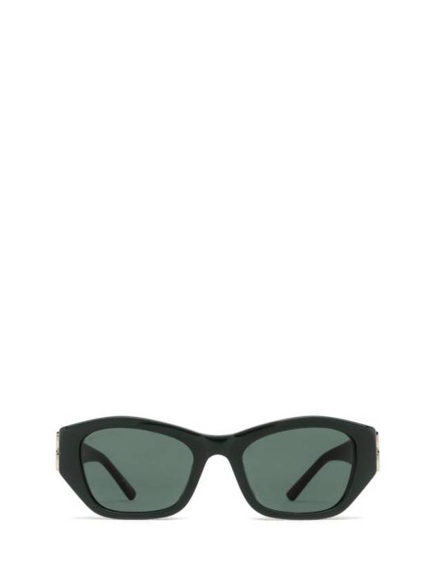 Balenciaga Sunglasses BB0311SK 004 SHINY SOLID DARK GREEN