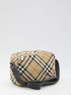 Burberry Vintage Check Messenger Bag Beige
