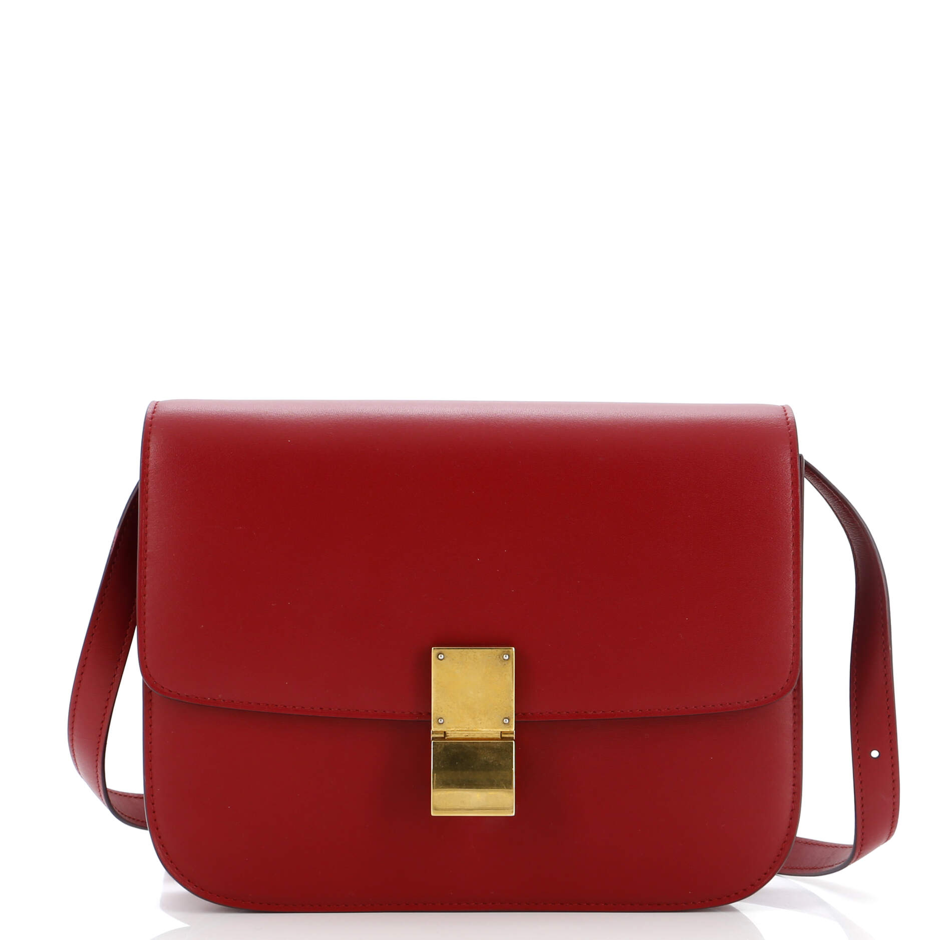 Celine Classic Box Bag Grainy Leather Medium