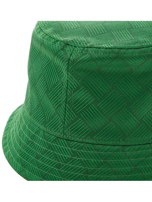 Bottega Veneta Intrecciato Jacquard Bucket Hat Parakeet