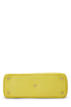 Dior,  Yellow Leather Diorissimo Medium, Yellow