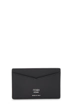Fendi,  Brown Zucca Coated Canvas Card Holder, Brown