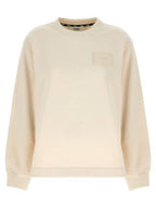 Fendi Patch Logo Sweatshirt Ivory