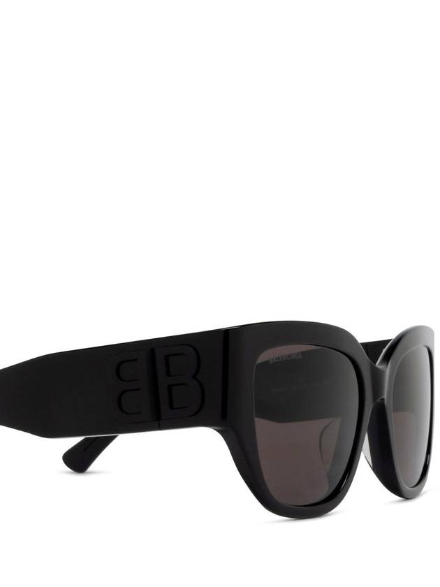Balenciaga Eyewear Logo Applique Cat Eye Frame Sunglasses BB0323SK