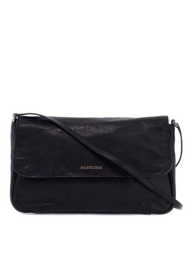Balenciaga Grungy Cross Bag Black
