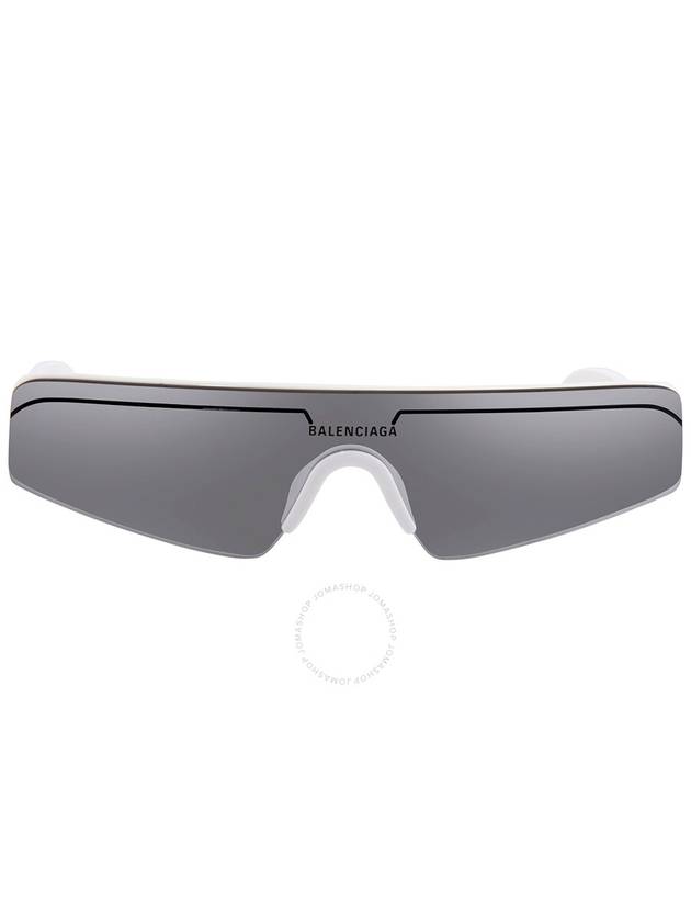 Balenciaga Square Square Sunglasses Silver