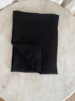 Christian Dior Black Scarf