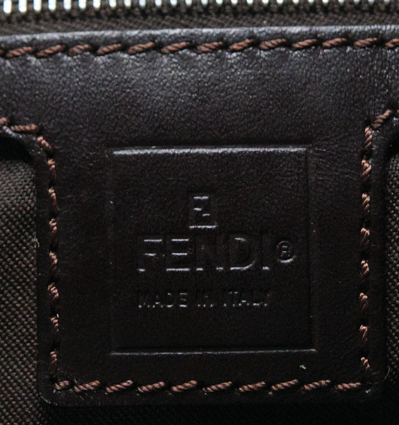Fendi Zucca Canvas Hobo Bag - '10s