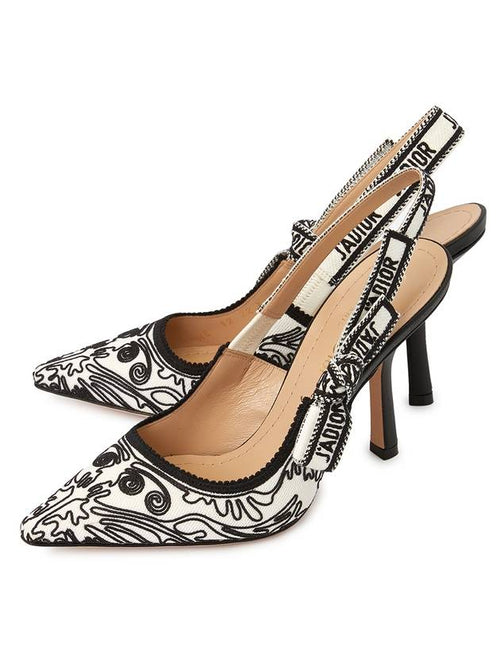Women's J'adior Slingback Heels Black Dior