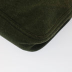 FENDI Mamma Baguette Shoulder Bag Nylon Green52438