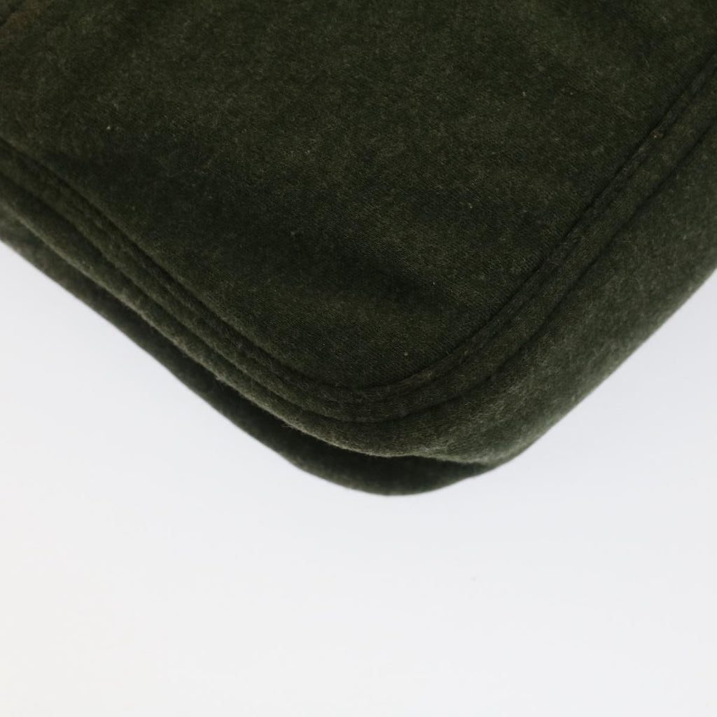 FENDI Mamma Baguette Shoulder Bag Nylon Green52438