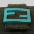 FENDI Mamma Baguette Shoulder Bag Nylon Green52438