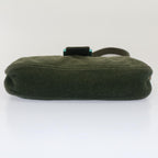 FENDI Mamma Baguette Shoulder Bag Nylon Green52438