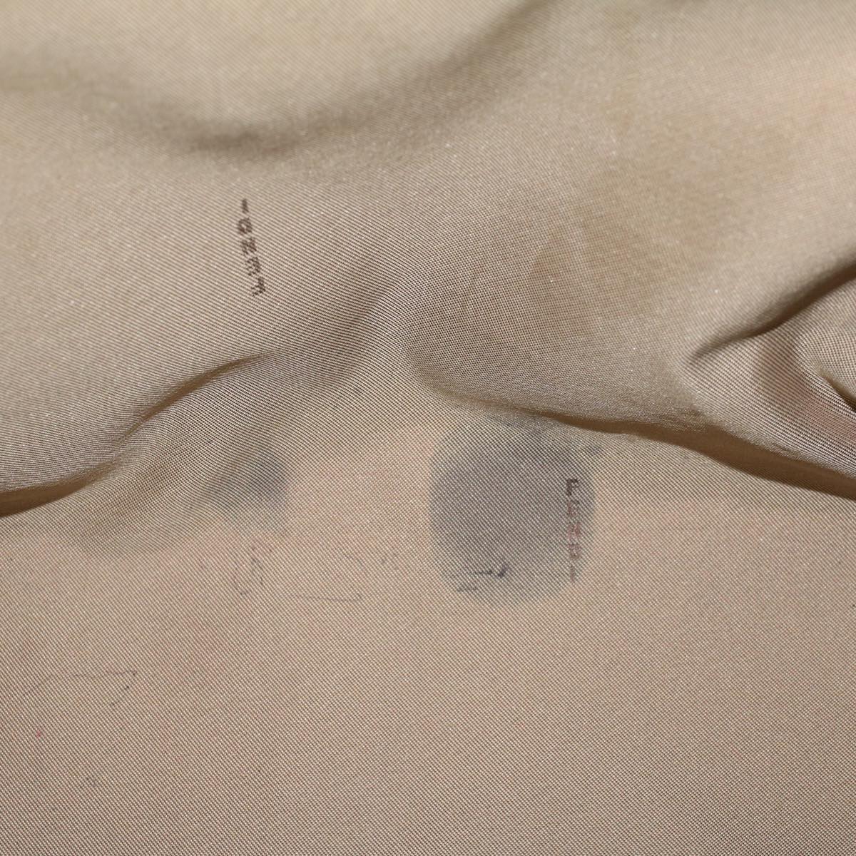 FENDI Zucchino Canvas Mamma Baguette Hand Bag Enamel Orange52439