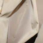 FENDI Zucchino Canvas Mamma Baguette Hand Bag Enamel Orange52439