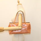 FENDI Zucchino Canvas Mamma Baguette Hand Bag Enamel Orange52439