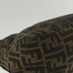 FENDI Zucca Canvas Mamma Baguette Shoulder Bag Brown52440