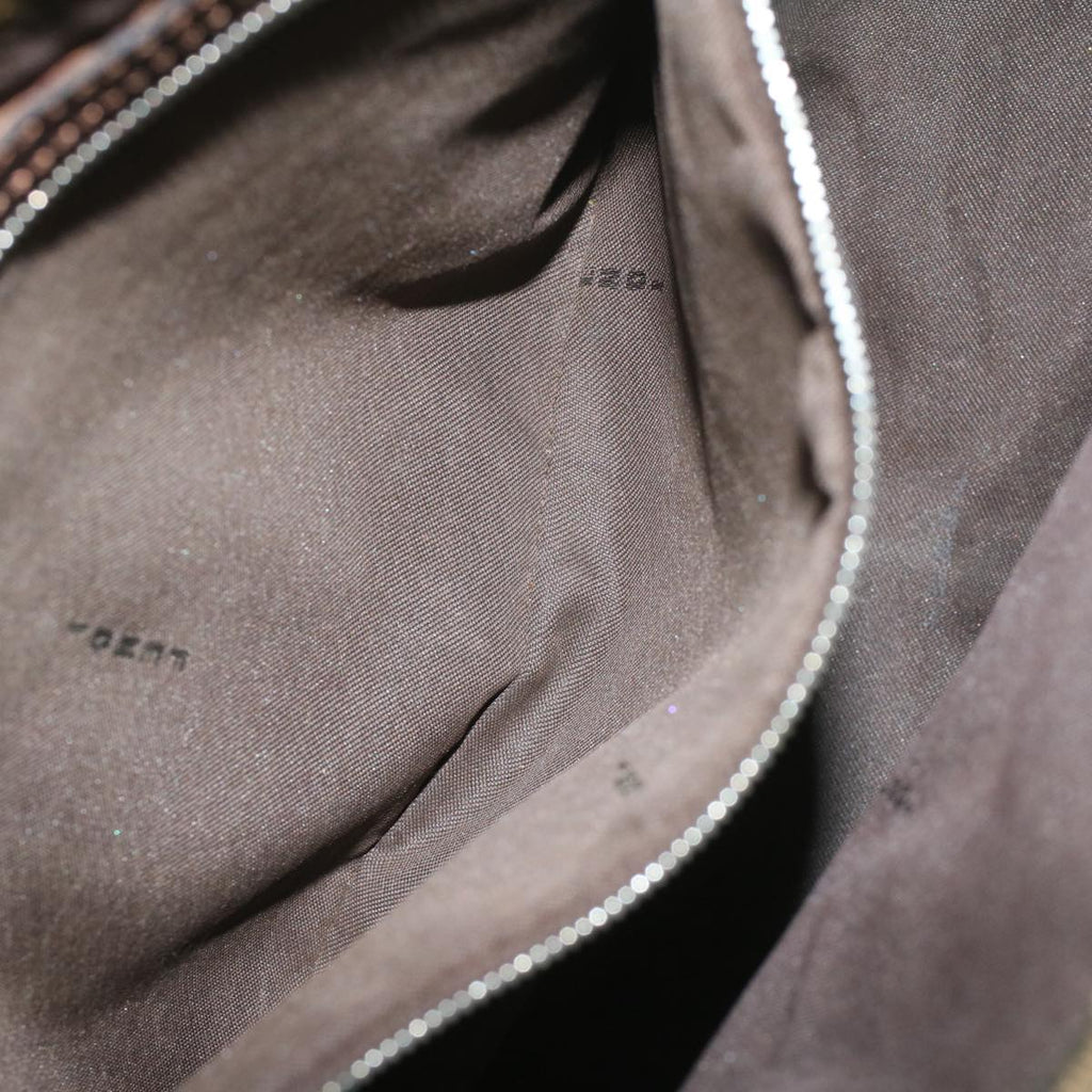 FENDI Zucca Canvas Mamma Baguette Shoulder Bag Brown52440