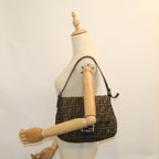 FENDI Zucca Canvas Mamma Baguette Shoulder Bag Brown52440