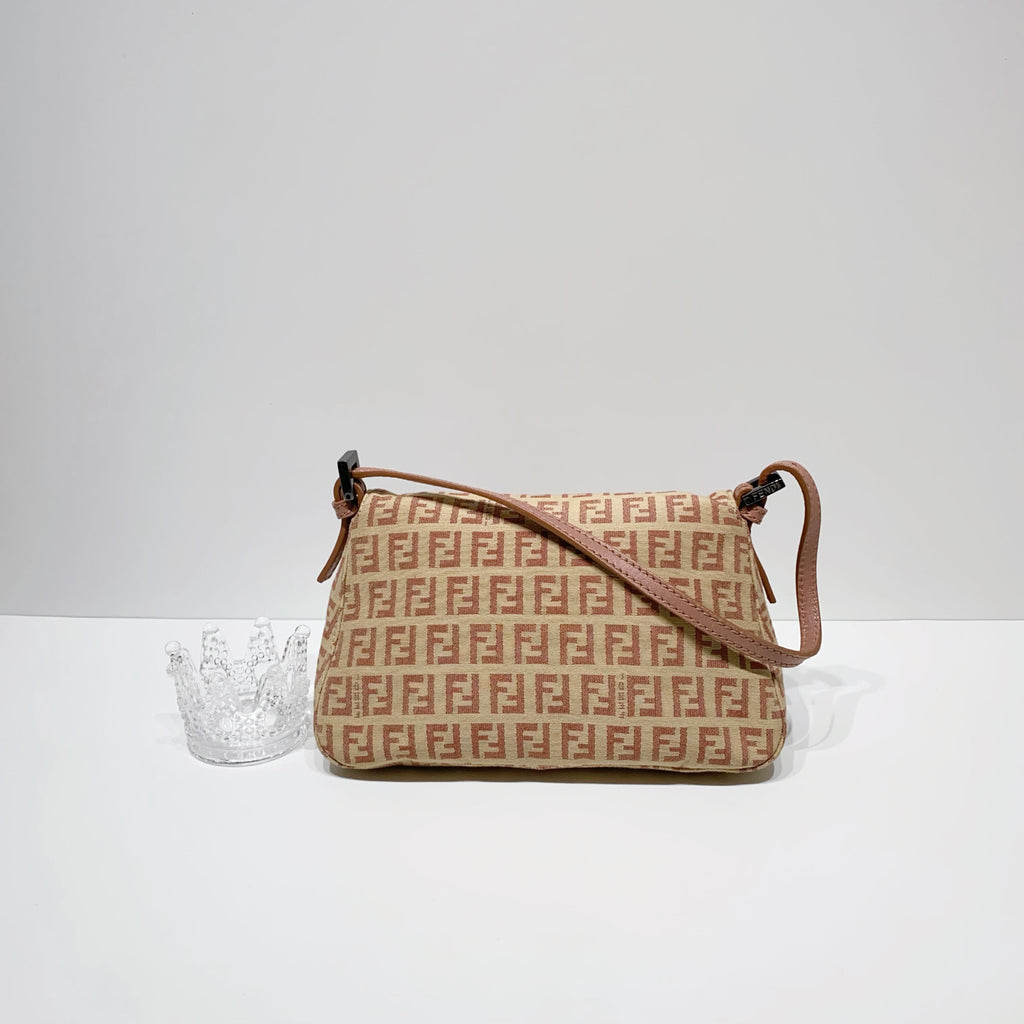No.3972-Fendi Vintage Zucchino Mini Mama Baguette Bag