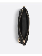 Miss Cannage Lambskin Small Shoulder Bag Black Dior